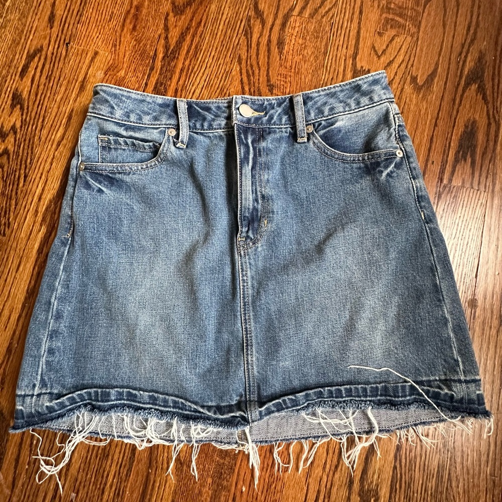 Banana Republic Classic Blue Mini Skirt
